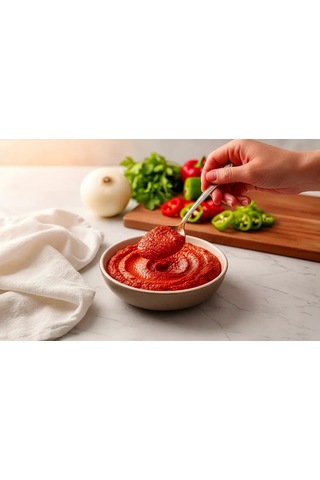 Hasanbey Ev Yapımı Doğal Domates Salçası 500 Gr