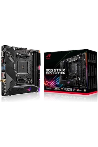 Asus ROG Strix X570-I Gaming AMD X570 4800 MHz (OC) DDR4 Soket AM4 Mini ITX Anakart