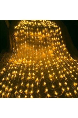 Sunlight 2x2m Yağmur Perde Led Aydınlatma Animasyonlu Gün Işığı Gün Işığı