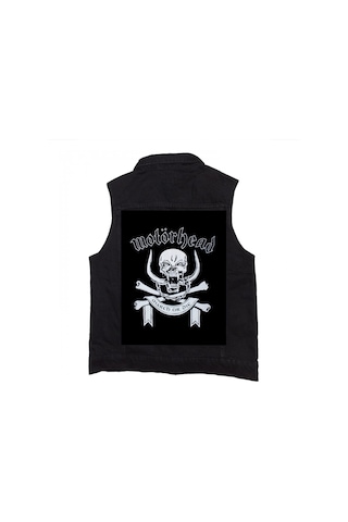Motorhead March Or Die Siyah Kot Yelek Siyah