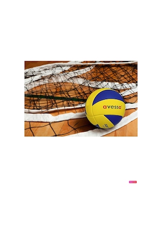 Voleybol Topu Soft Touch 275 gr No 5 Pompa + Kolluk + Bileklik Sarı - Beyaz - Mavi