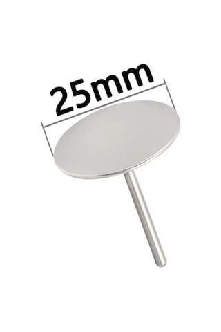 Thentech Ayak Törpüsü Yedek Başlığı 25mm Yedek Törpü Başlığı