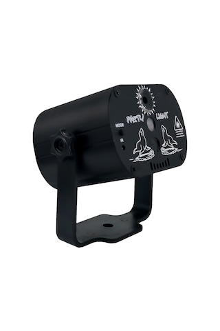 Hfambition Usb Güçlü 60 Desenli Mini Led Lazer Işık Projeksiyon Cihazı, Uzaktan Kumandalı Parti Ve Etkinlik Aydınlatması