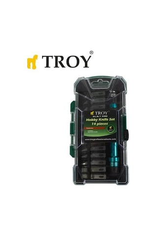 Troy 21604 Hobi Maket Bıçağı Seti, 14 Parça