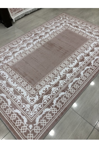 Dinarsu Halı Divina 150X233 Dı-007 Pudra Pembe Beyaz 4 M2 Halı !