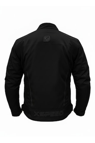 Xspeed Zeus Plus 4 Mevsimlik Korumalı Motosiklet Montu Yeni Sezon Siyah