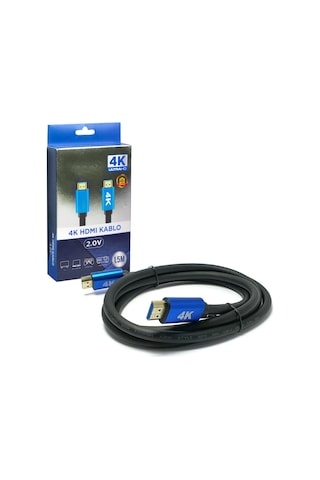 Seenergy HdmiKablo Gold 2.0V 2K 4K Hdtv 1.5Mt Se-015M4K