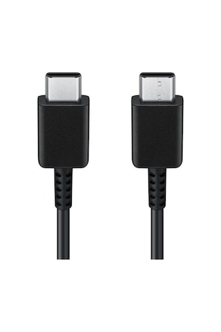 Samsung Uyumlu Ep-dn980 Usb-c To Usb-c 3a 25w Hızlı Şarj Ve Data Kablosu 1 Metre Siyah