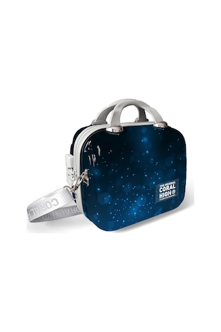 Coral High Renkli Desenli Omuz Askılı Pc Makyaj Çantası 16829