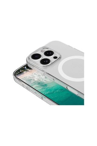 Nihcase Apple Uyumlu iPhone 16 Pro Kılıf Porto Magsafe Pc Sert Kapak