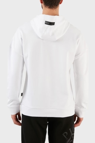 Plein Sport Erkek Sweat Fıps21901 Beyaz