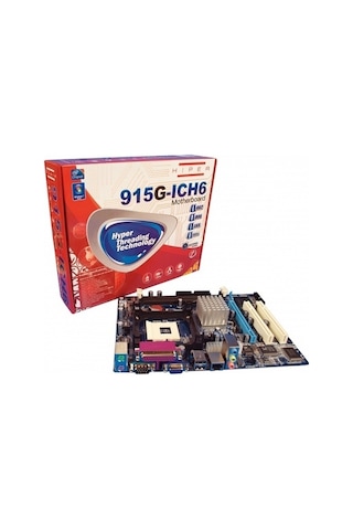 Hiper 915G-ICH6 Intel 915G 667 MHz DDR2 Soket 478 mATX Anakart
