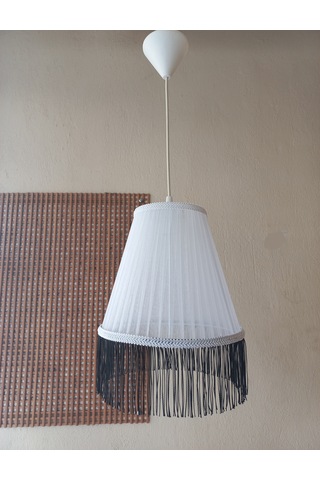 N-18 Siyah Organze Yatak Odası Çocuk Ve Bebek Odası Avize Siyah