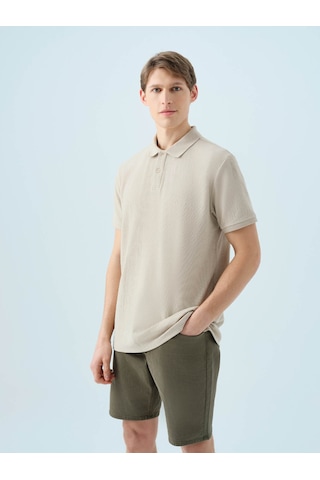 Loft Regular Fit Bej Erkek T-shirt Lf2037103 Bej