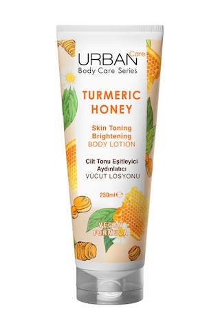 Urban Care Turmeric Honey Cilt Tonu Eşitleyici ve Aydınlatıcı Vücut Losyonu 250 ML