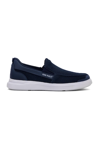 King Paolo F1182 Loafer Krakers Erkek Memory Foam Casual Ayakkabı Lacivert Lacivert