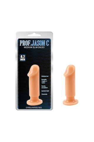 Lilitu Shop Chisa Prof Jason 12,5 Cm Vantuzlu Silikon Anal Plug