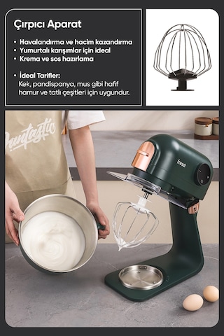 Fressi Allegro FR-SM2503 1500 W 5 lt Hamur Yoğurma Makinesi