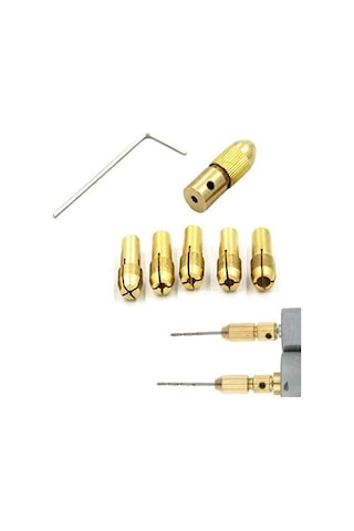 Motor Için Otomtik Mandren Pens Seti Okul Proje Araştırma Mini Mandren Seti 3.17mm Girişli