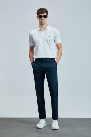 Lufian Erkek Laon Smart Polo T-shirt 111040206 Beyaz Beyaz