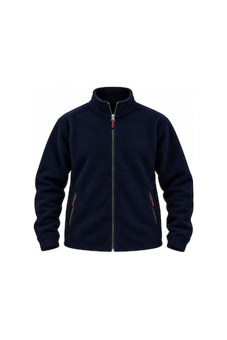 Riyal Textil Erkek Polar Ceket Lacivert Lacivert