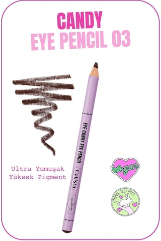 Callista Eye Candy Göz Kalemi 03 Cocoa Brown - Kahverengi