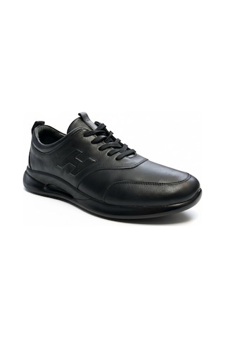 Dosa Shoes H Erkek Deri Casual Ayakkabı 01-siyah