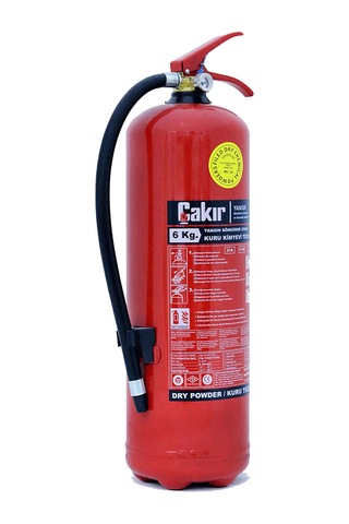 6 Kg Yangın Söndürücü Yangın Söndürme Tüpü - Çakır