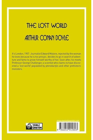 The Lost World - Sir Arthur Conan Doyle (Stage-4) Maviçatı Yayınl