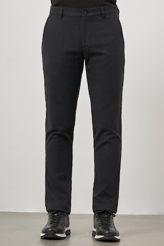 İmza Koyu Lacivert Düz Gabardin Slim Fit Casual Pantolon 1003245108 Koyu Lacivert
