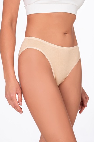 Kadın Viskon Slip Ten Kompedan K23926 Ten