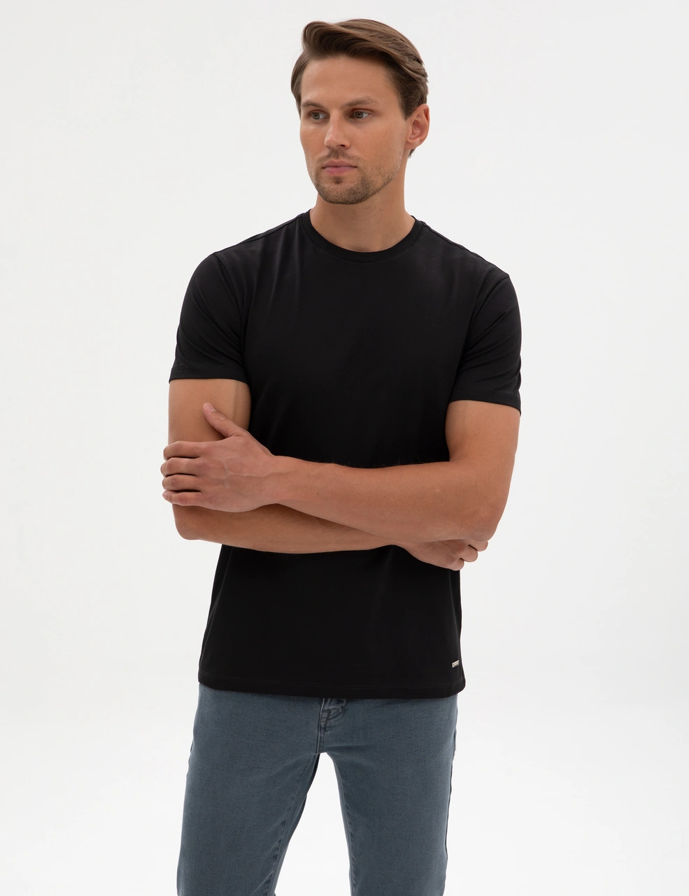 Pierre Cardin Erkek Siyah Tişört Basic 50320102-vr046 Siyah