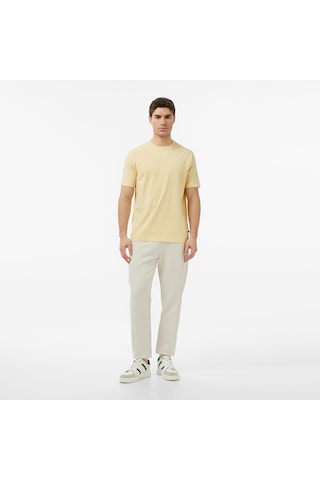 Nautica Erkek Sarı Regular Fit T-shirt Düz V65361t Sarı