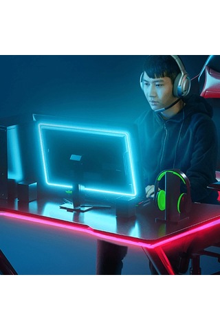 Baseus Game Light Rgb 5050 Esnek Oyuncu Pc Led Şerit Işık 5W1.5