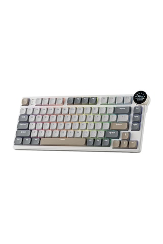Royal Kludge Rk N80 Ekranlı Tri-mode %75 Mekanik Oyuncu Klavyesi