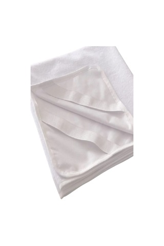 Altın Karma Sıvı Geçirmez Bebek Yatağı Alezi 70x110 Cm Yatak Koruyucu Pamuklu Köşe Lastikli Beyaz