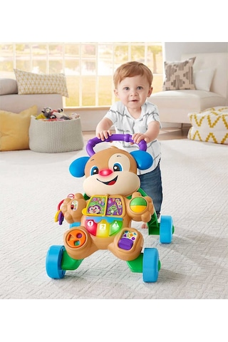 Fisher-Price Eğitici Köpekçik Türkçe Yürüme Yardımcısı Çok Renkli FTG10