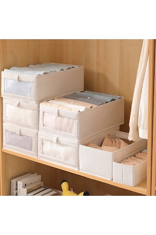 Dancemonkey Cbtx Boyut Xl Şeffaf Pencere Elbise Saklama Kutusu Oxford Kumaş Gardırop Organizatör - Gri 140l