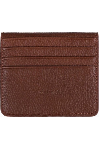 Damy Hakiki Deri Unisex Kartlık 512mg - Taba