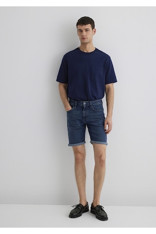 Mavi - Brian Premium Blue Koyu Vintage Mavi Jean Şort 0418489817 Koyu Mavi