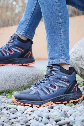Jump 28682 Lacivert - Siyah Erkek Su Geçirmez Outdoor Bot Spor Ayakkabı