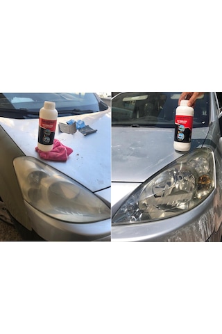 Kraftech Yeni Nesil Buharlı Araç Far Temizleme Seti 12 Volt