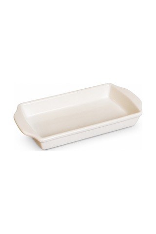 Porser Beyaz Dikdörtgen Fırın Kabı 25cm Diğer
