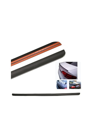 Volkswagen Passat B5,5 Uyumlu Bagaj Üstü Spoiler Mat Siyah