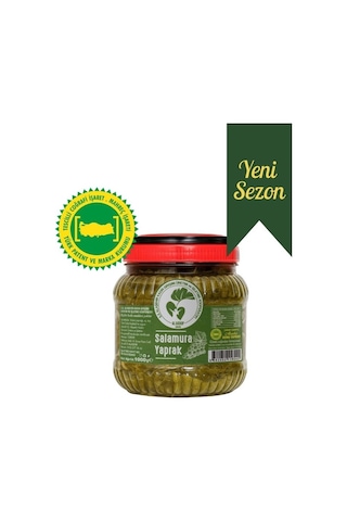 Alaşehir Kadın Kooperatifi Coğrafi İşaretli Alaşehir Salamura Asma Yaprağı 1 KG