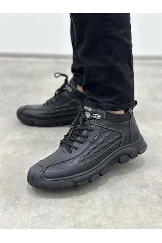 Guja 23k533 Erkek Sneaker Bot Siyah
