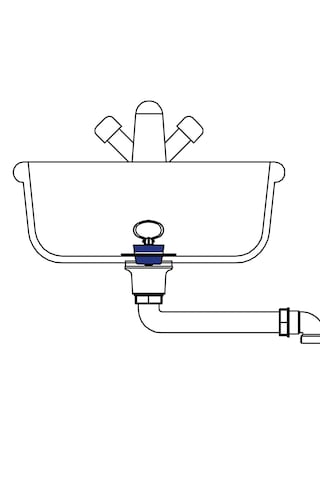 3 Adet Gri Lavabo Sifonu Ve Conta Seti Komple Ev Lavabo Değişim