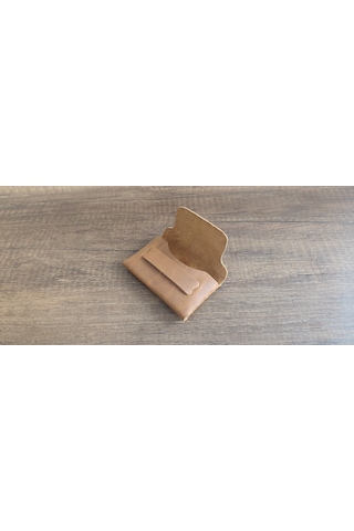 Sumerian Leather Craft Minimalist Deri Kartlık Taba Rfid Kart Koruma Hediye Taba
