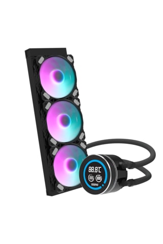 Aıgo Dn360d Argb 360mm Siyah Sıvı Soğutma Göstergeli