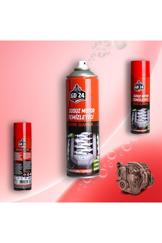 Gd 24 Susuz Motor Temizleyici Sprey 500 Ml - Anında Derin Temizlik 500 Ml